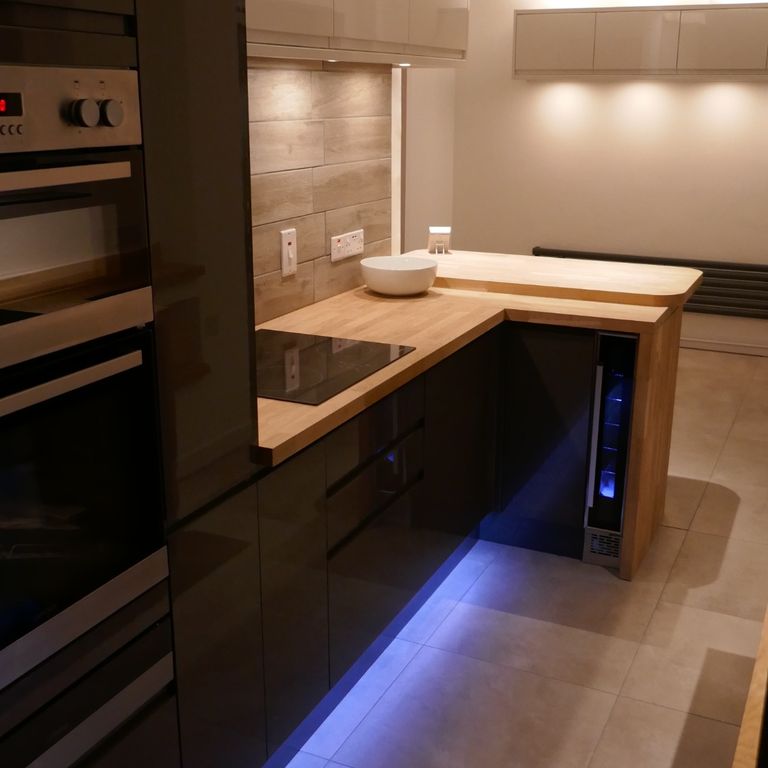 kitchen plinth lighting bardon home and garden